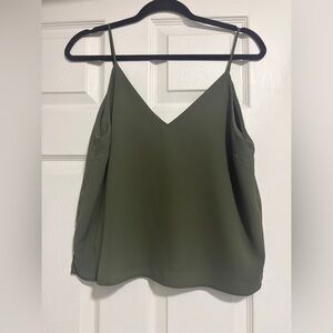 Forever 21 Olive Camisole Top